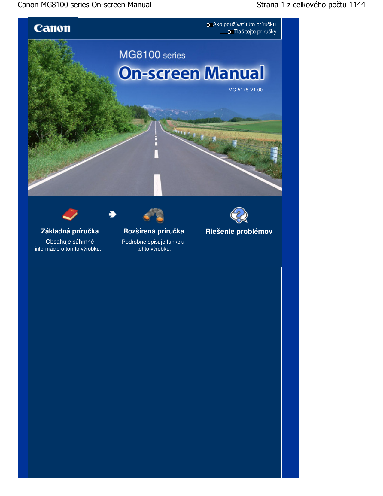 Canon PIXMA MG8140 User guide | Manualzz