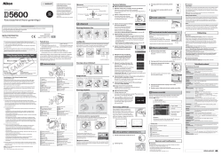 Nikon D5600 - Complete camera guidance, Gebruikershandleiding ...