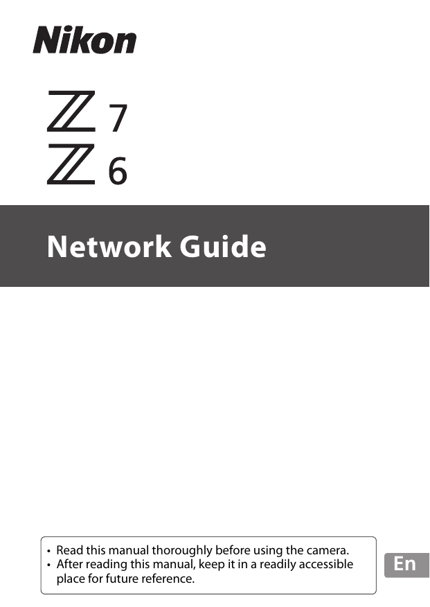 Nikon Z 6, Z 7 User manual | Manualzz