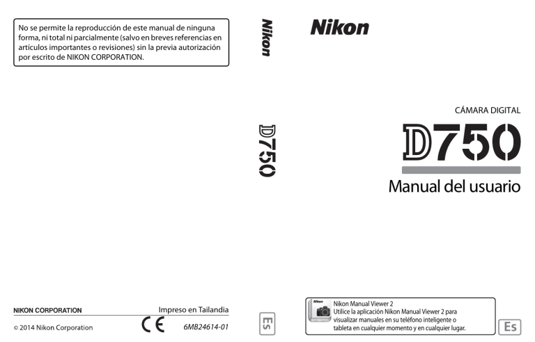 Nikon D750 User Manual Manualzz