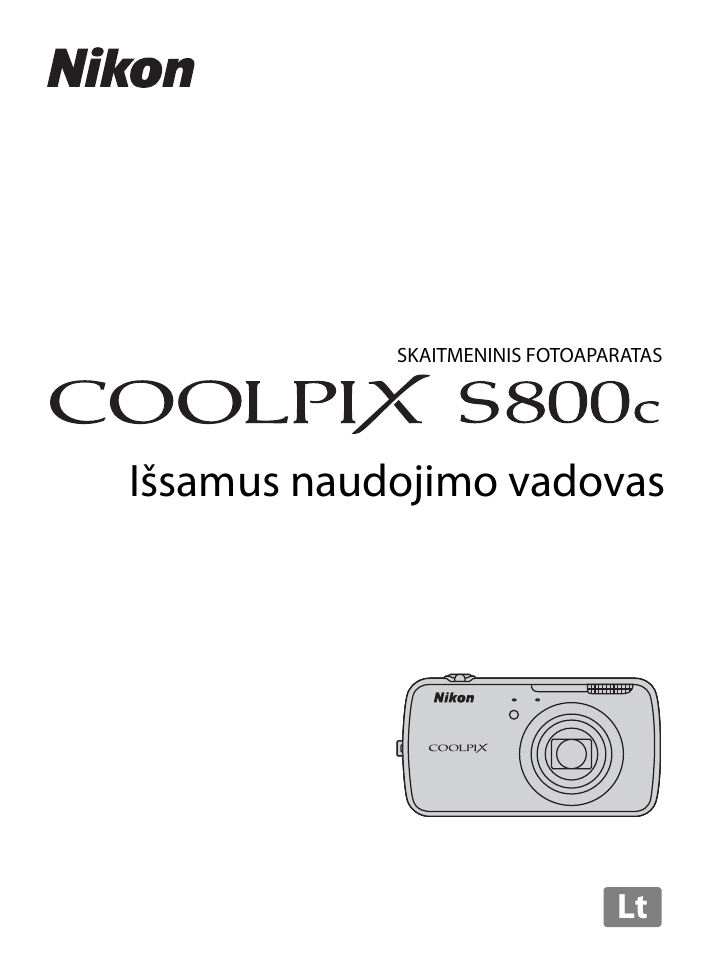 Nikon Coolpix S800c Issamus Naudojimo Vadovas Nesutrumpinta Instrukcija Manualzz