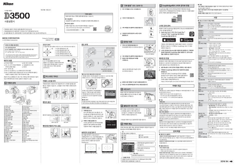 Nikon d3500 User guide Manualzz