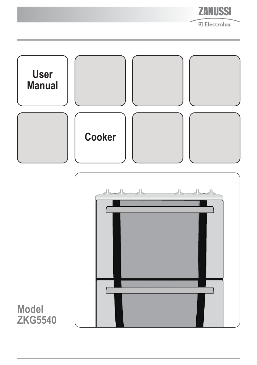 Zanussi Cooker Oven Function Selector Control Knob Black Dial