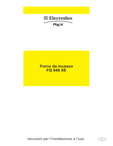 Rex-Electrolux FQ948XE Manuale utente | Manualzz