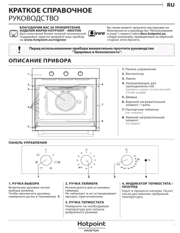 Docs hotpoint eu духовой шкаф рецепты