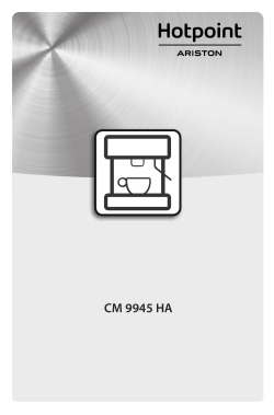 Ariston CM 7945 IX A - User guide | manualzz.com