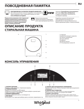 Whirlpool FRR12451 Руководство пользователя | Manualzz