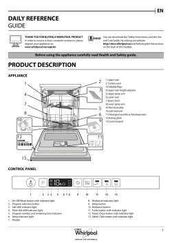 Whirlpool WRIC 3C26 PF - Product information, Safety guide, User guide,  User manual | manualzz.com
