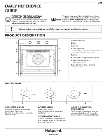 HOTPOINT/ARISTON 3AF 534 H IX HA Setup and user guide | Manualzz
