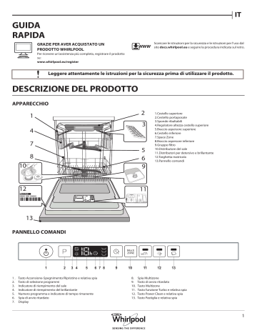 Whirlpool WIO 3O33 DEL Setup and user guide | Manualzz