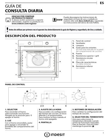 Indesit IFW 4841 C WH Setup and user guide | Manualzz