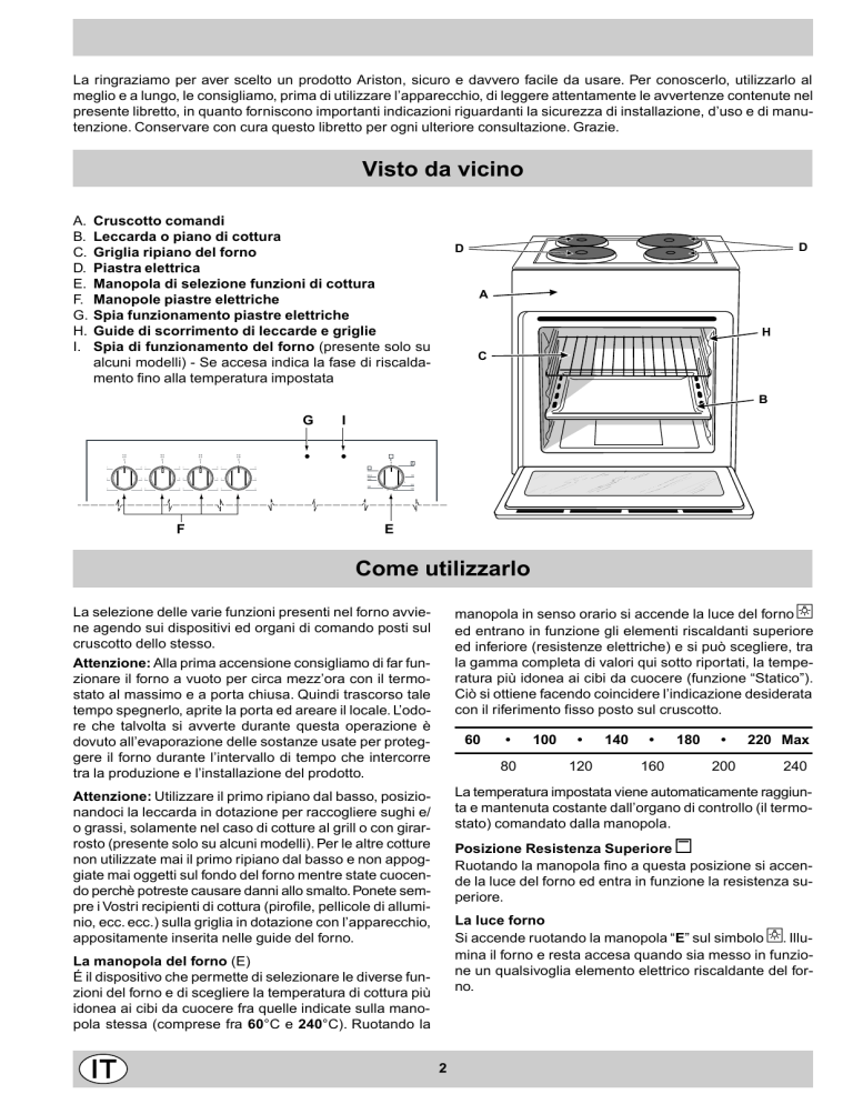 Indesit Hb 10 A 1 Ix Hb 10 A 1 Ow Hb 10 A 1 Wh Hb 10 A 1 Bk User Guide Manualzz