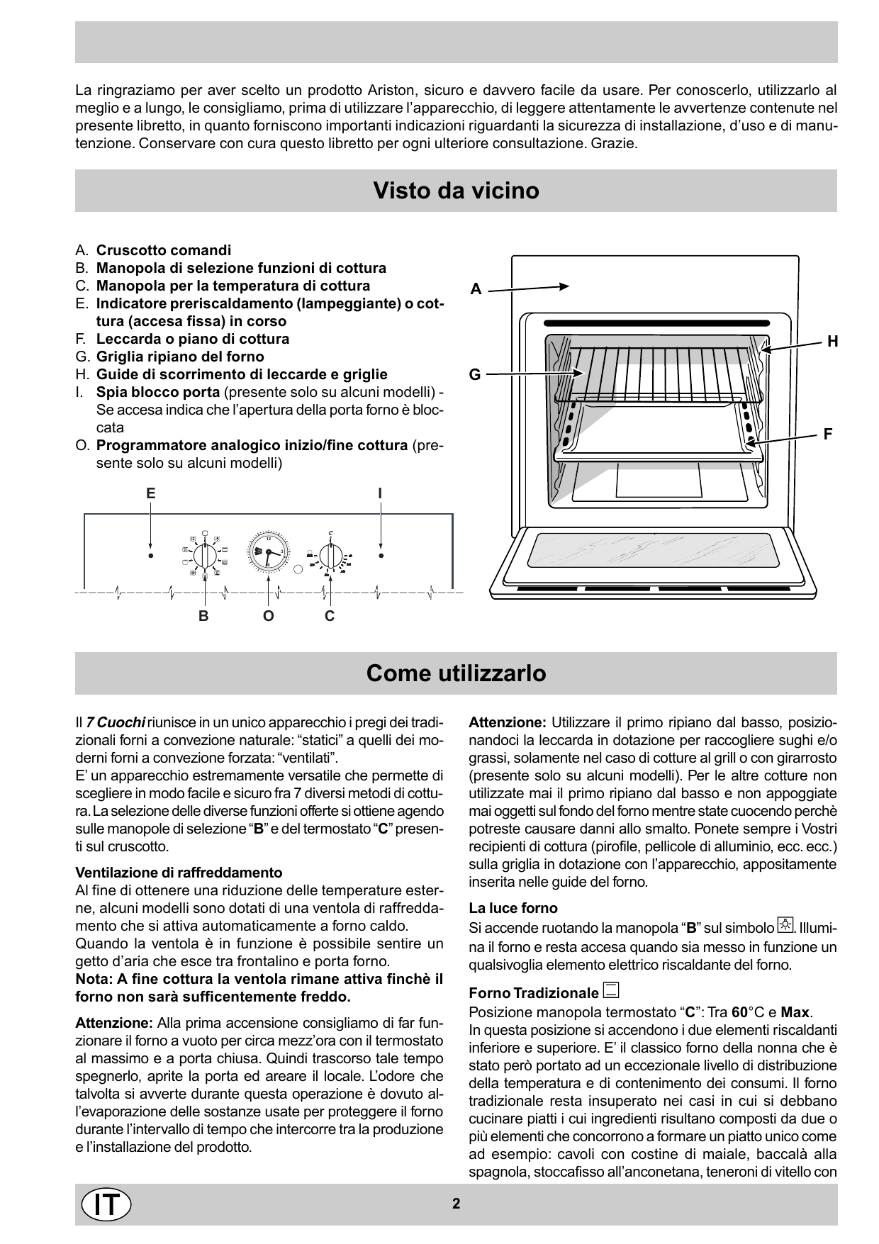 Духовка Аристон электрическая model fb 512 инструкция