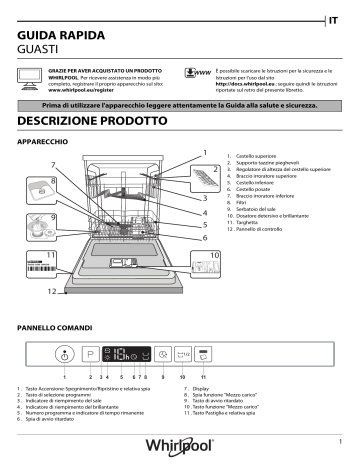 Whirlpool WSIC 3B16 Setup and user guide | Manualzz