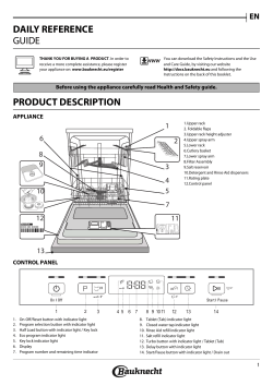 Bauknecht Bfc 3b 26 User Guide