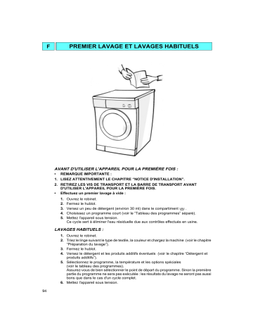 Whirlpool FL141 Instruction for Use | Manualzz