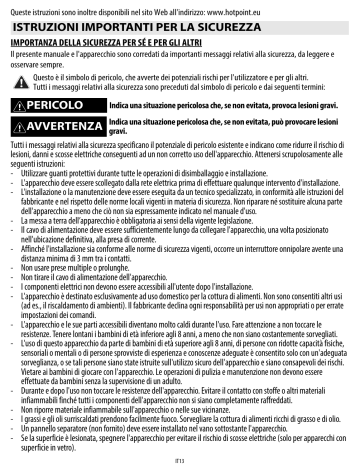 HOTPOINT/ARISTON KIS 841 F B Instruction for Use | Manualzz