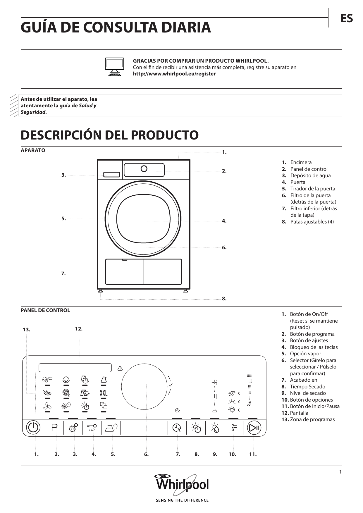 Whirlpool Hscx User Guide Manualzz