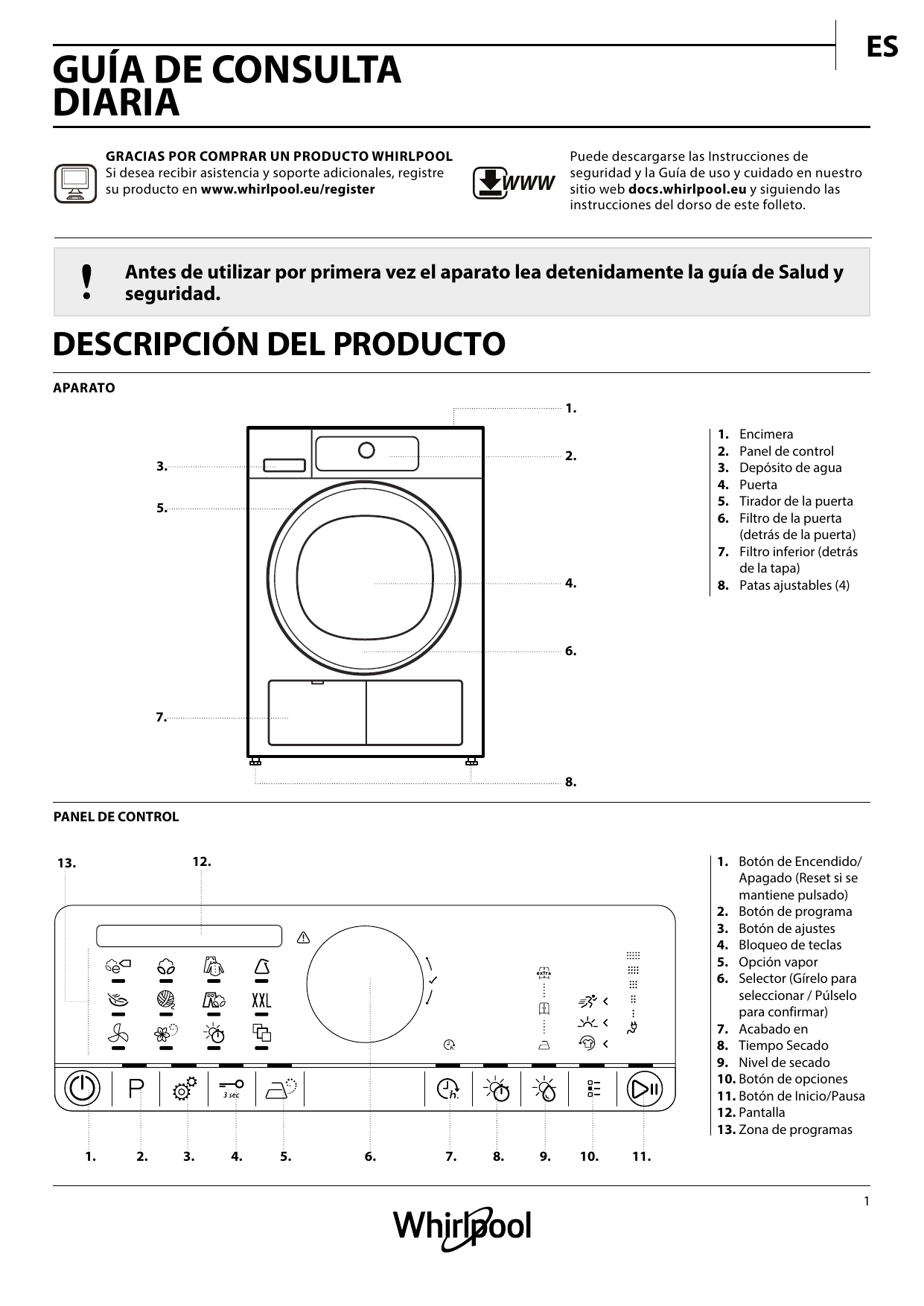 Whirlpool Hscx User Guide Manualzz