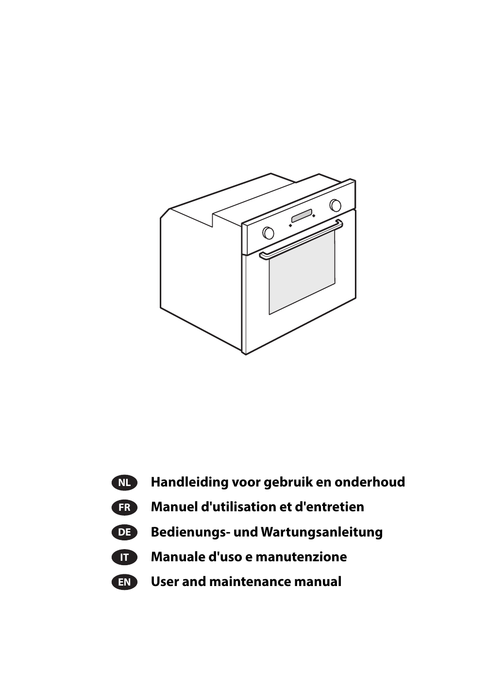 Indesit IFV 221 IX Instruction for Use | Manualzz