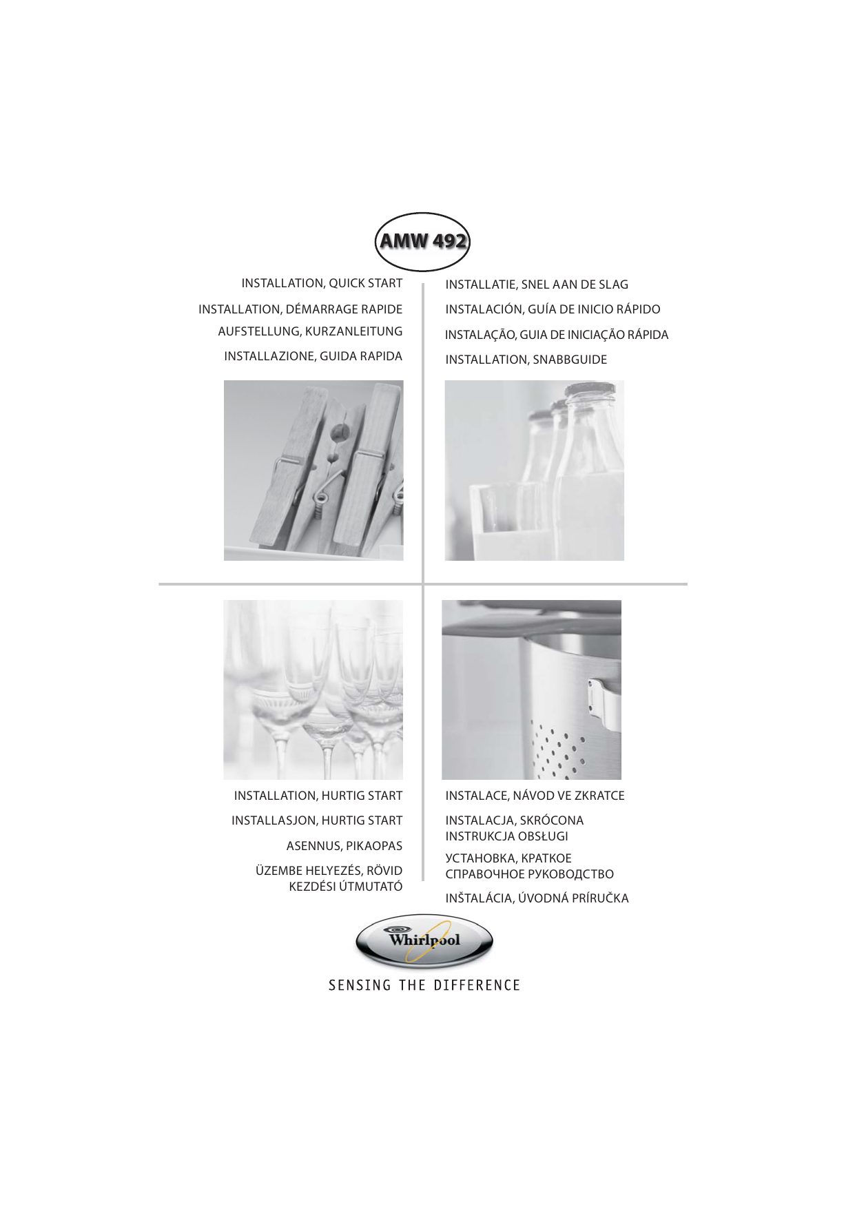 Whirlpool AMW 4095/1 IX Instruction for Use | Manualzz