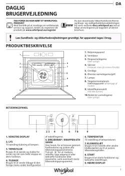 Whirlpool OAKZ9 7961 SP IX - Important information, Owner's manual, Product  information, Safety guide, User guide, User manual | manualzz.com