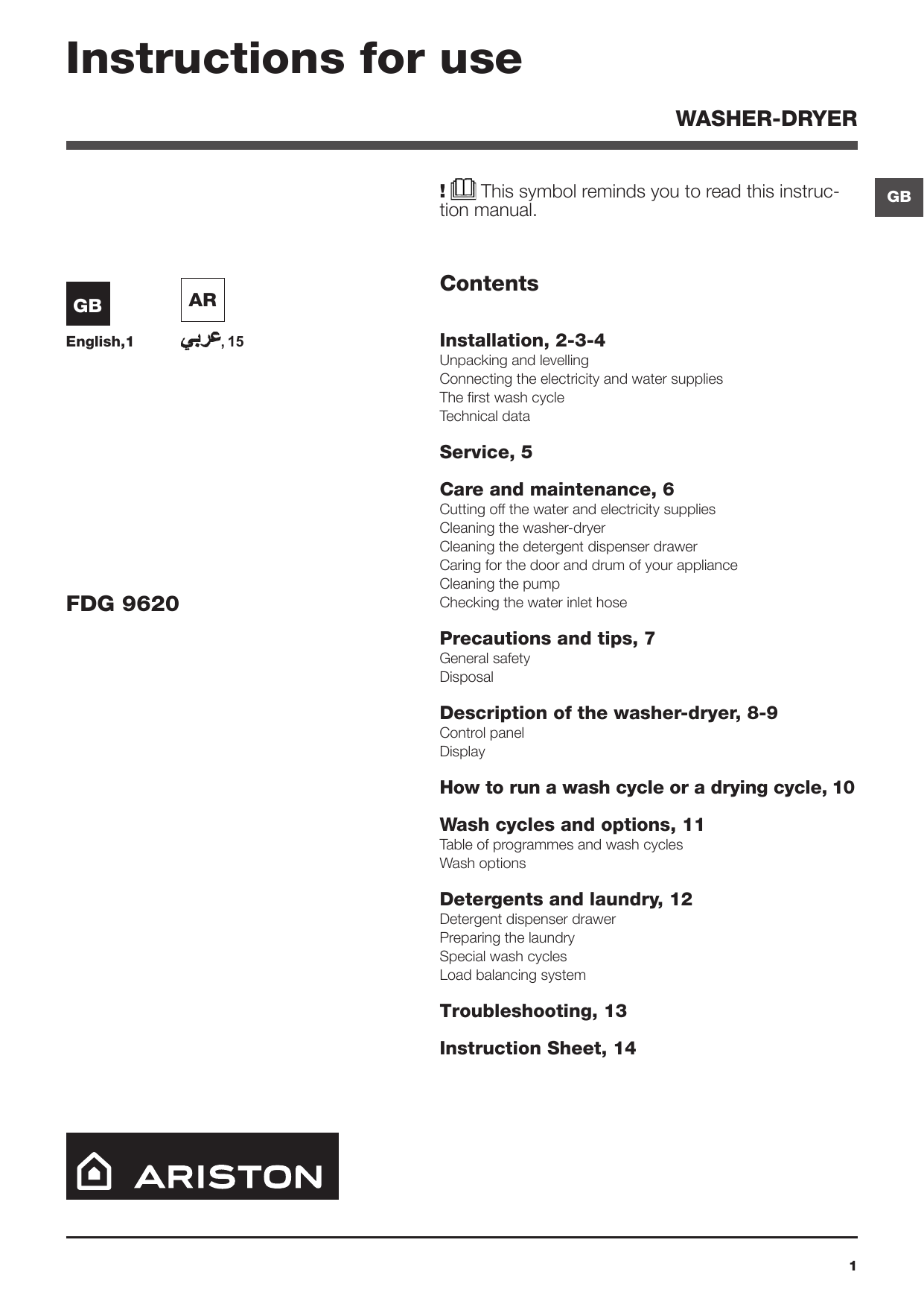 Whirlpool Fdg 9620bs Ex 60hz Setup And User Guide Manualzz Com