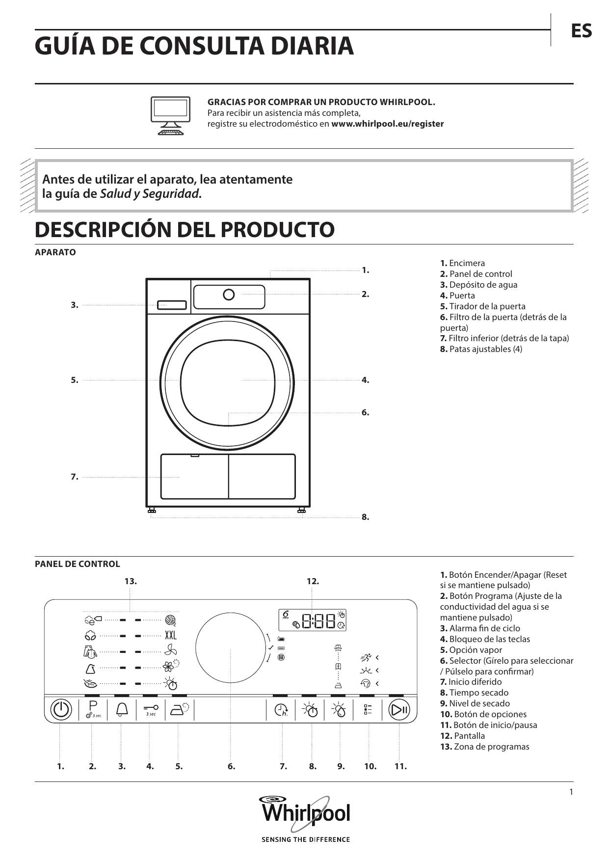 Whirlpool Hscx Setup And User Guide Manualzz