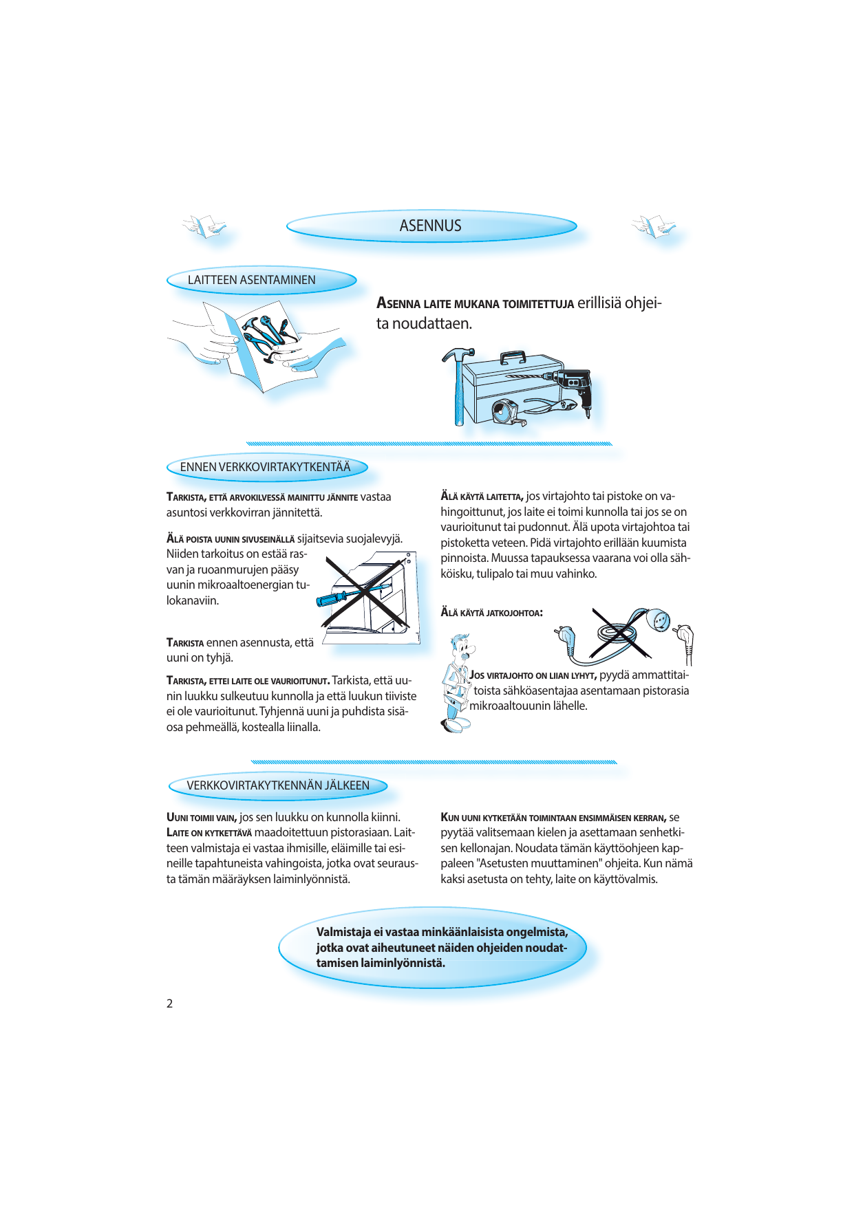 Whirlpool AMW 842/IX Instruction for Use | Manualzz