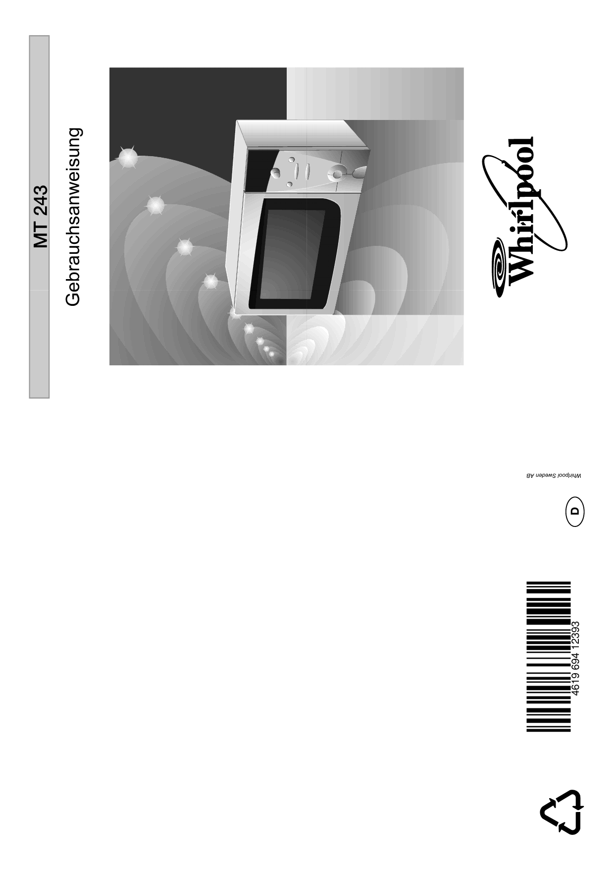 Whirlpool MT 243 WH Instruction for Use | Manualzz