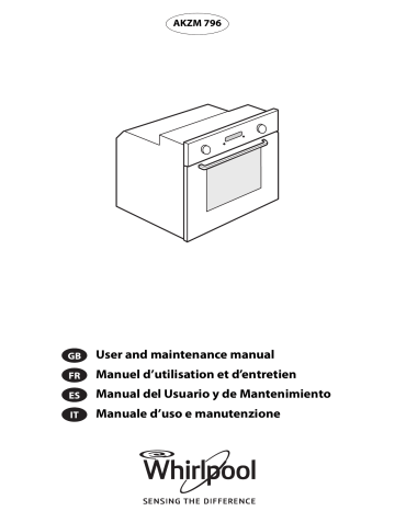Whirlpool AKZM 796/IX Instruction for Use | Manualzz