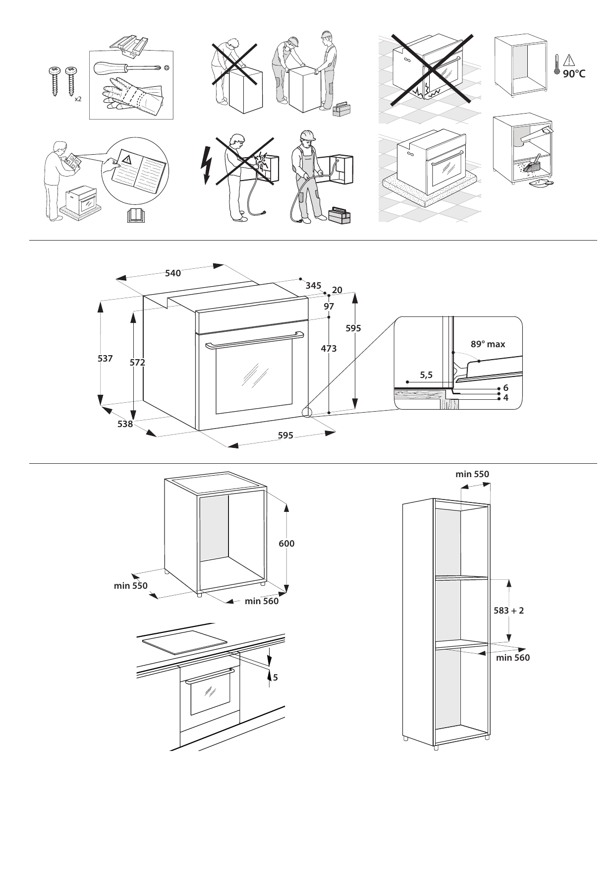 Whirlpool OAKZ9 7961 SP IX Health and safety | Manualzz