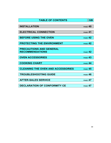 Whirlpool AKG 637 WH Instruction for Use | Manualzz