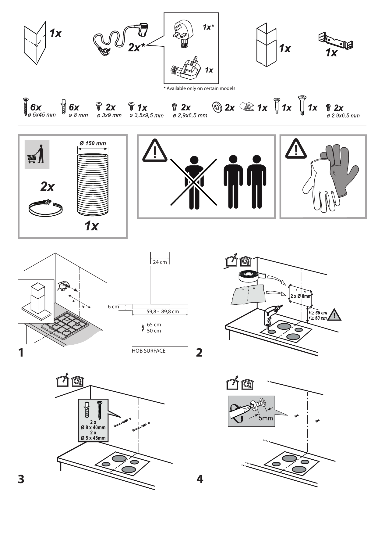 Whirlpool WHBS 92F LT K Health and safety | Manualzz