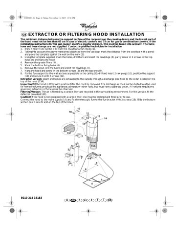 Whirlpool AKR 689 IX Instruction for Use | Manualzz