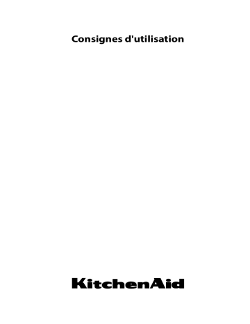 KitchenAid KVXXX 29600 Instruction for Use | Manualzz