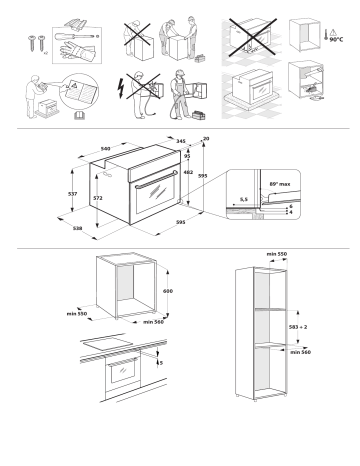 Whirlpool W7 OM4 4S1 P BL Health and safety | Manualzz