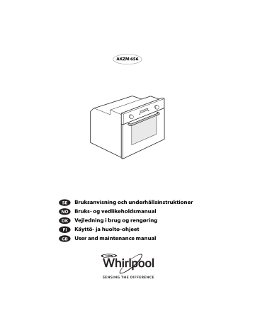 Whirlpool EUR Instruction for Use | Manualzz