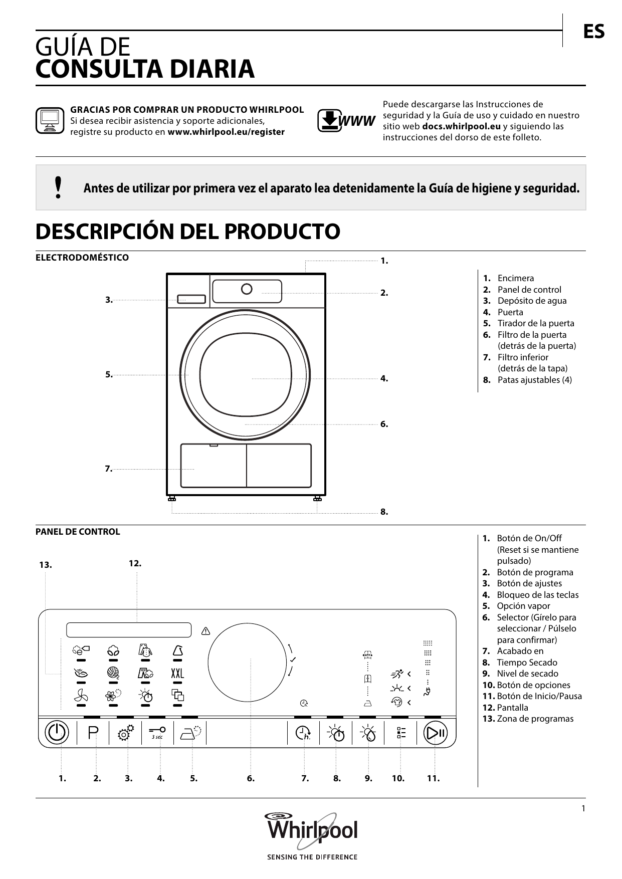 Whirlpool Hscx Setup And User Guide Manualzz
