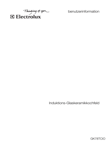 Electrolux GK78TSIO Benutzerhandbuch | Manualzz