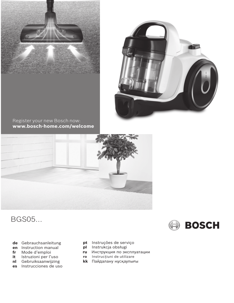 Bosch Bgs05a222 Bgs05a221 Bgs05a2 Bgs05a225 Bgc05aaa1 Bgs05aaa2 Bgc05aaa2 User Manual Manualzz