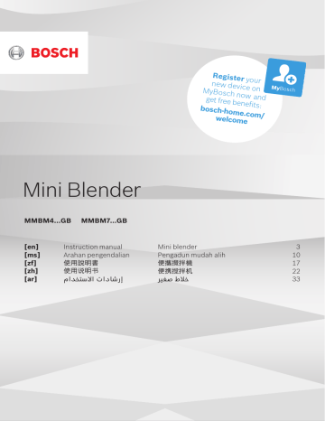 Bosch Mmbm7g4mgb Stirring Machine Instruction Manual Manualzz