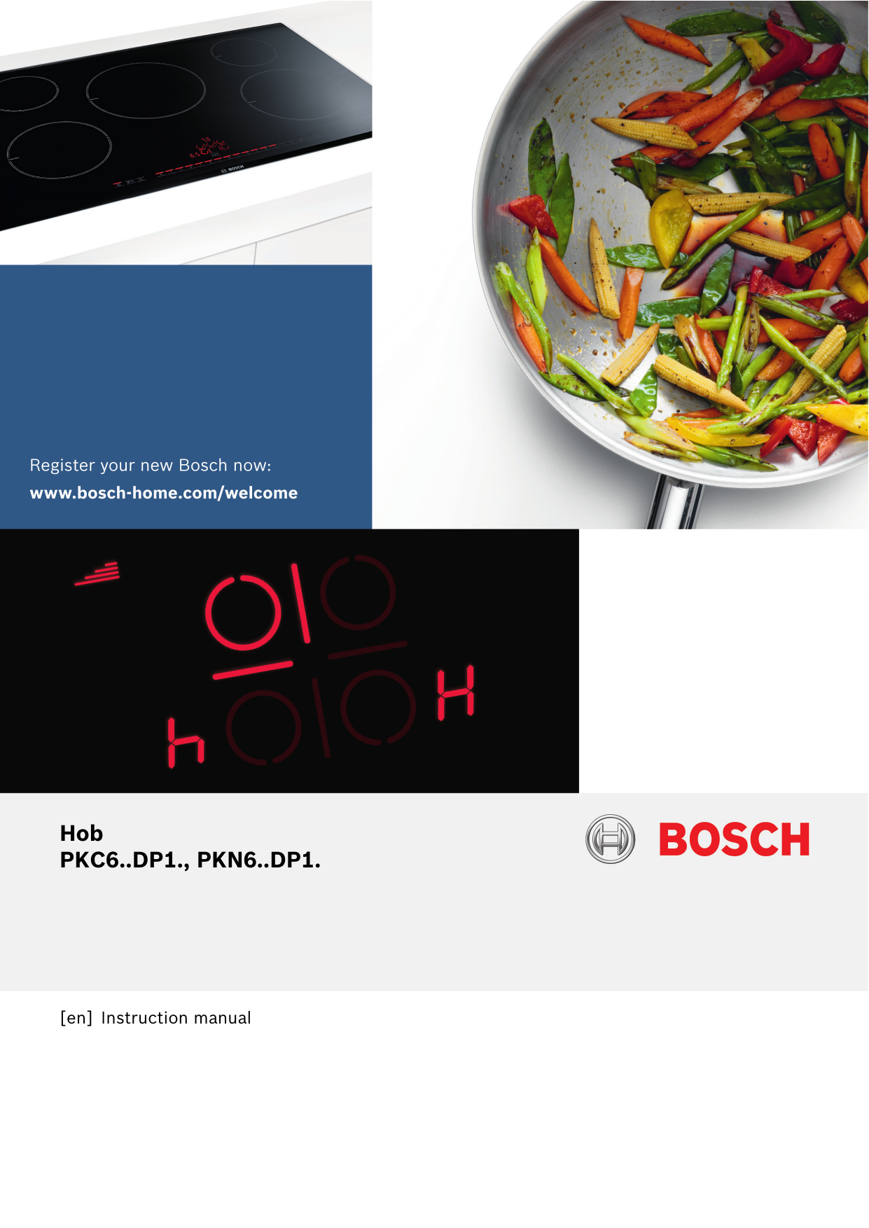 Bosch Pkc675dp1d Electric Cooktop Instruction Manual Manualzz Com