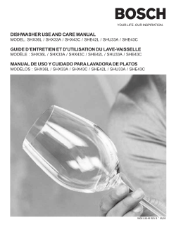 Bosch Shx33a05uc 30 Instruction Manual User Manual Manualzz 