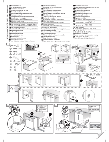 Bosch Built Under Dishwasher 45cm White Sr36t298eu 32 Spd69t82eu Sr36t498eu 32 Spd69t82eu 32 Built Under Dishwasher 45cm Umbra Spd69t84eu 32 Installation Instructions Manualzz