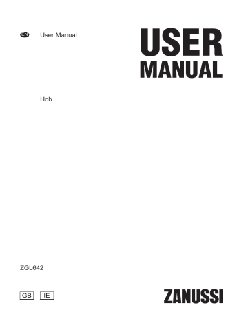 ZANUSSI ZGL642TX User Manual | Manualzz