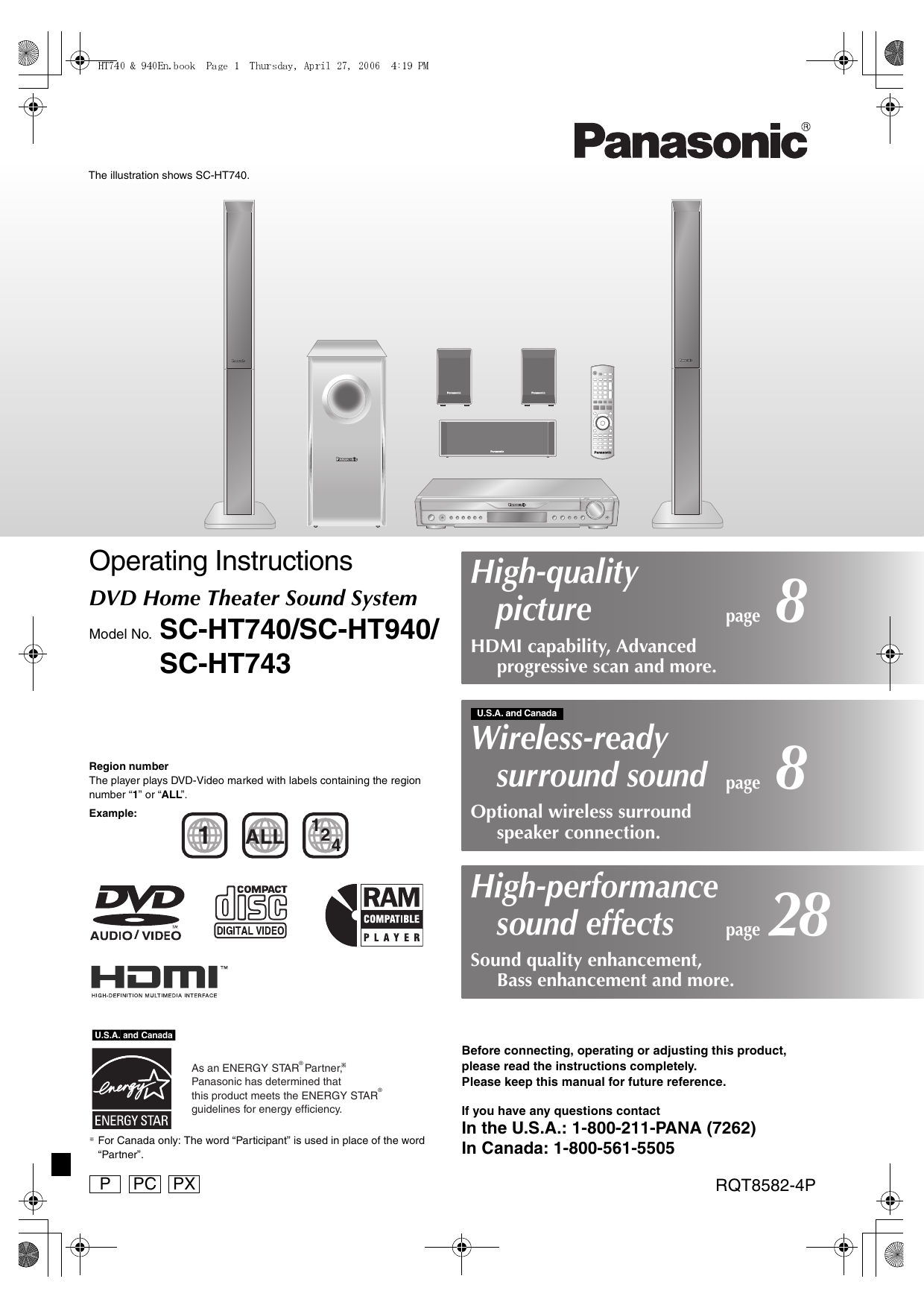 Panasonic Universal Remote Eur7662y30 Manual