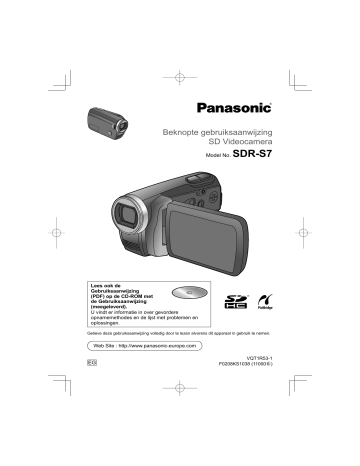 Panasonic SDRS7 Handleiding | Manualzz