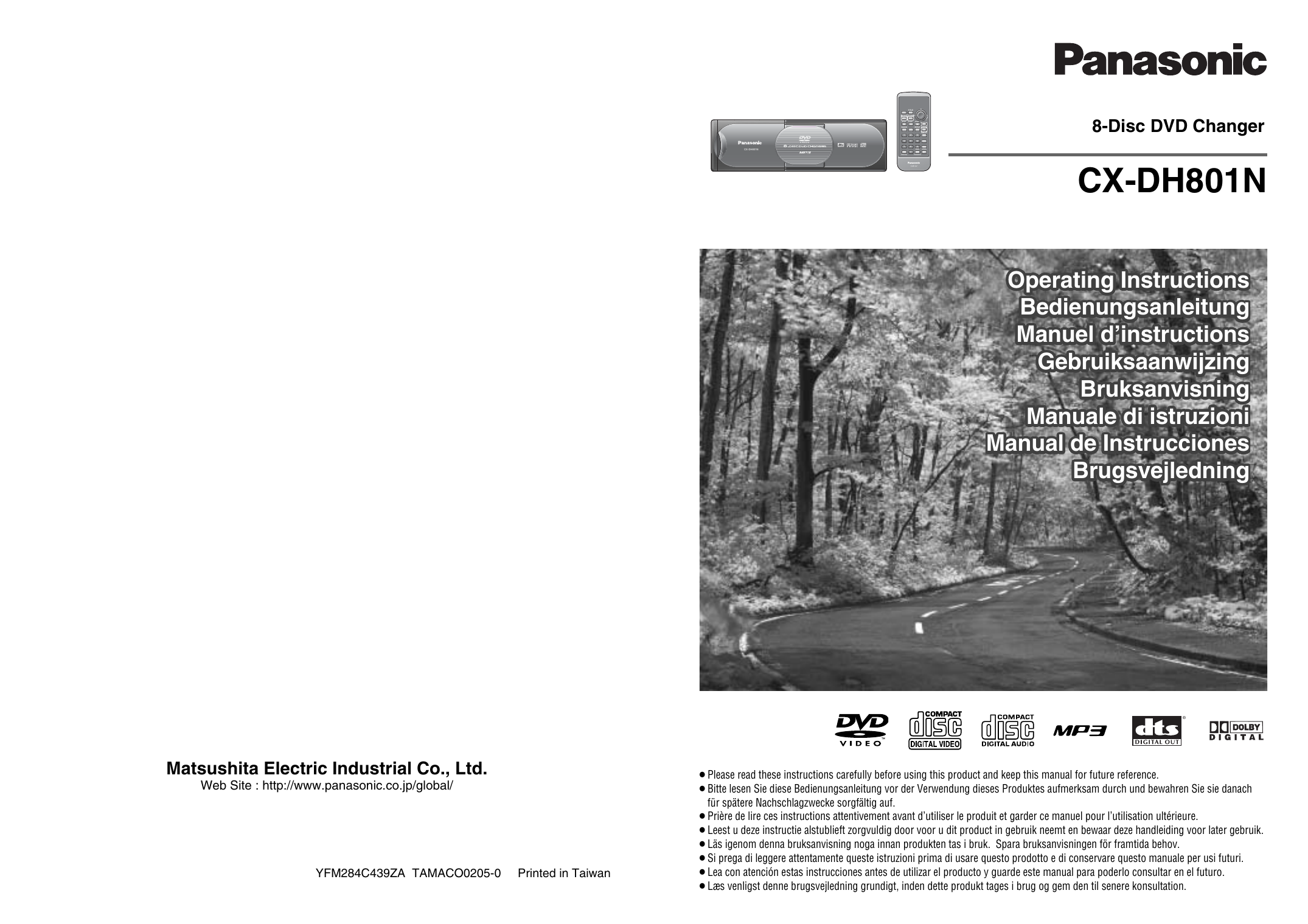 Panasonic Cxdh801n Operating Instructions Manualzz