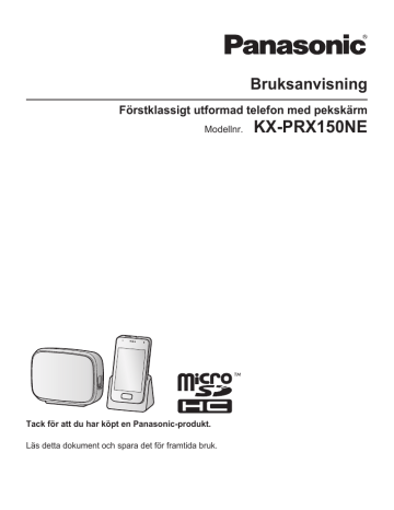 Panasonic KXPRX150NE Bruksanvisningar | Manualzz